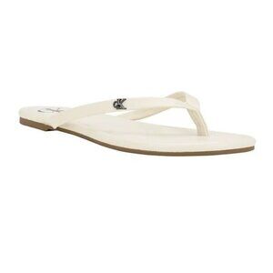 Calvin Klein Women's Crude Flat Thong Sandals